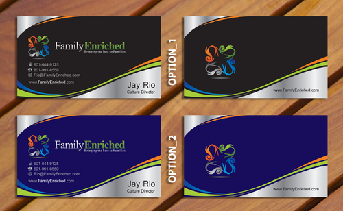 Family Enriched Business Card - Events
