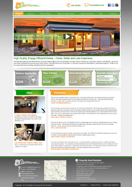 zipkithomes.com redesign. - Construction