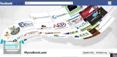 MycroBurst's Facebook Page Redesign! - Marketing