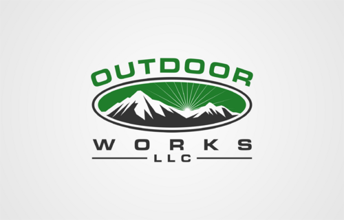 Business logo. Name: Outdoor Works (LLC) - Construction