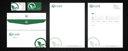 Business Card Lynch Landscaping - 