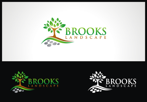  business logo ,Brooks landscape - Home and Garden