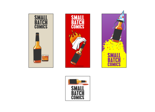 Small Batch Comics Logo - Publishing