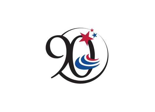 90th anniversary logo (further only as „90 logo“) - Czech Public Radio Broadcast - Communications and Media