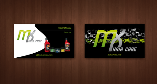 business card MX HAIR CARE - 