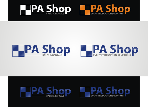 Logo Variation Design/Re-Design - The PA Shop - Audio