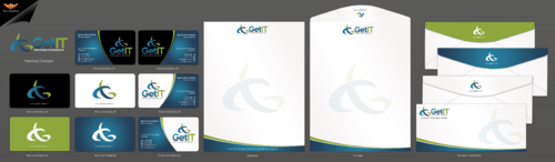Business cards and stationary for GetIT - Consulting