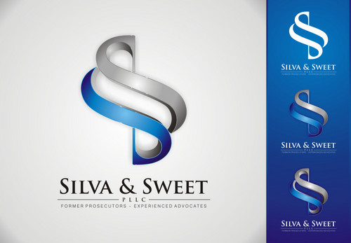 Business logo with a symbol for a law firm. - Law