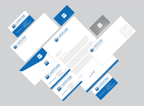 Capstone Business Card & Letterhead - Real Estate