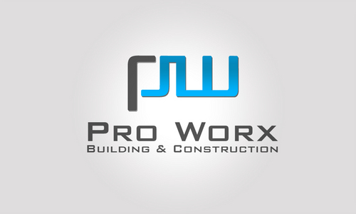 this is a business logo, company name is (Pro Worx Building & Construction - Construction