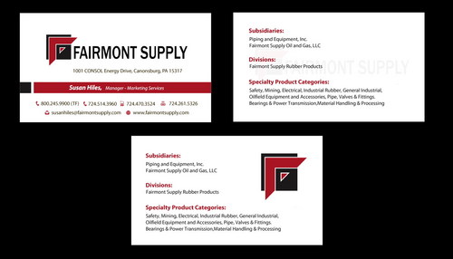 Business card with stationery - Industrial Supplies
