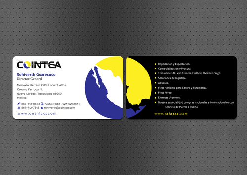 COINTCA BUSINESS CARDS - Transportation