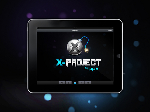 Logo for games app company - X-Project - Games