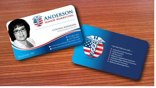 Anderson Senior Marketing Biz Card - Financial Services