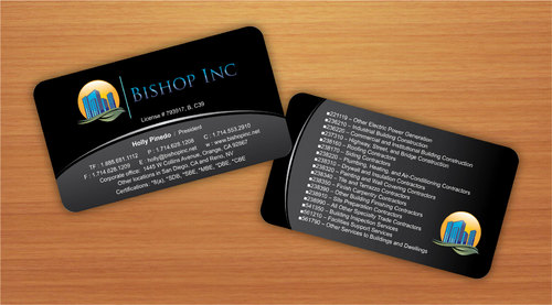 business cards, stationary, email signature - Construction