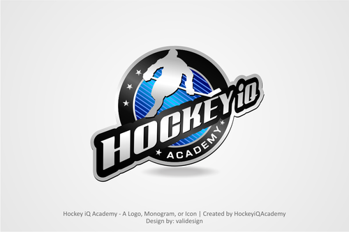Business logo for Hockey iQ Academy - Sports