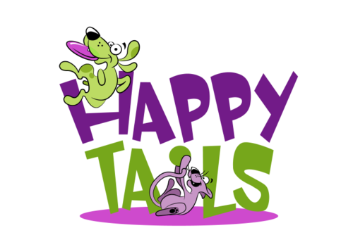 Happy Tails Pet Center Logo - Animals