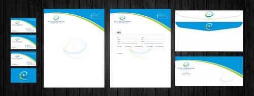business card, letterhead, and envelope design for mobile ultrasound imaging - Medical