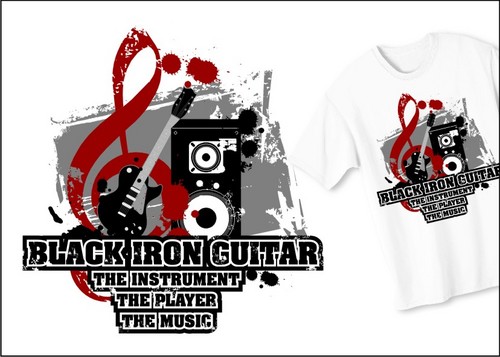 T Shirt Design - Music