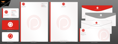 logo for new brand name "Pura" - Construction