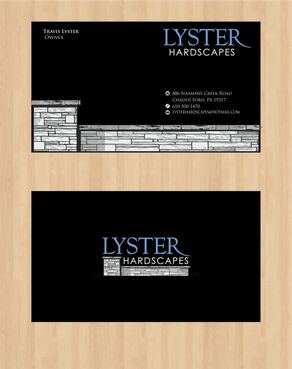 Business Cards for hardscaping company By Lysterhardscapes