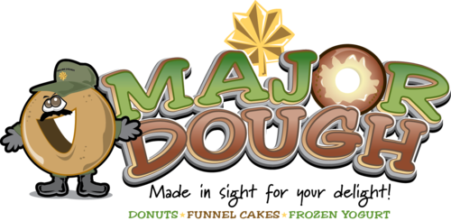 Logo for a Mini Donut shop - Food