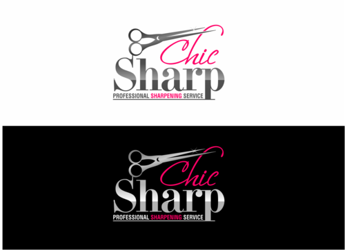 Modern Logo for Scissor Sharpening Business - Salon & Spa