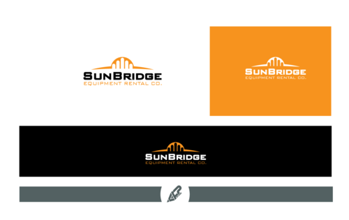 Logo for an equipment rental company - Construction