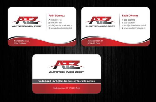 Business card and stationary for a garage - Automotive