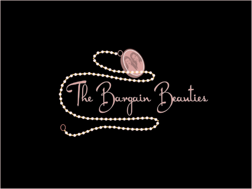 Vintage Locket Logo with our initials on it for e-commerce retail website. - Handmade Crafts