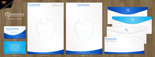modern dental office looking for contemporary business card   - Health