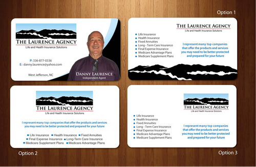 Danny laurence biz card and stationary - Financial Services