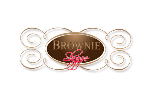 Logo for a Brownie baking online site - Food
