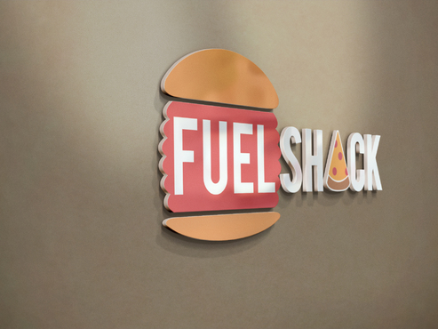 Logo for a Pizza & Burger joint - Food