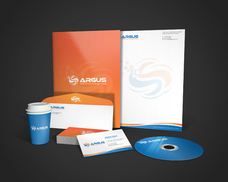 Business Card and Stationary for Hosting Company - Information Technology