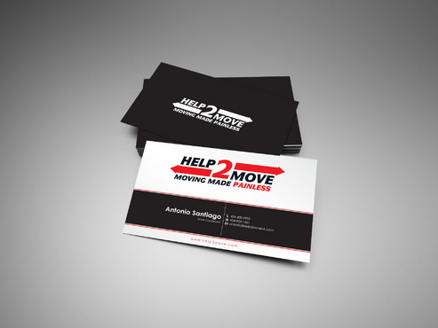 I need a business card and letterhead design for a company that provides labor for moves. - Personal