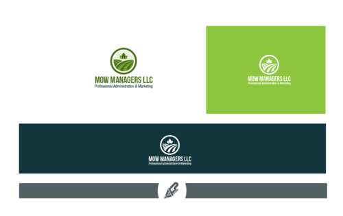 Logo for a Lawn Management Company - Home and Garden