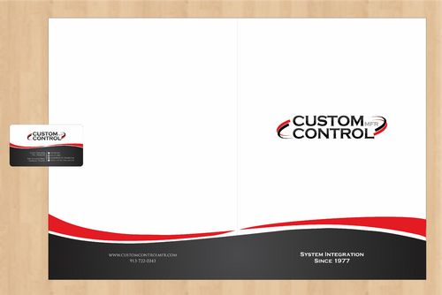 Folder & Business Card for Automation Company - Manufacturing