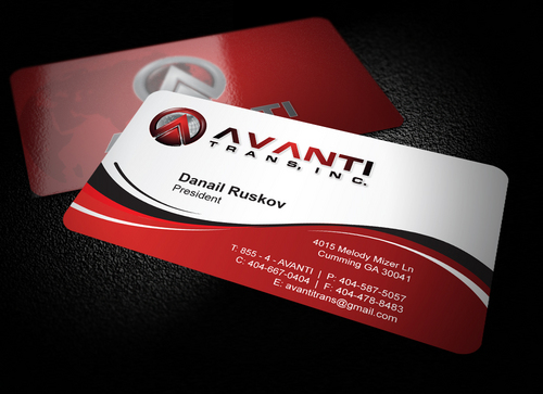 Business Card;Letterhead;Folder design - Transportation