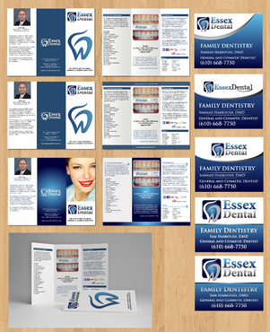 Exterior Stand alone SIGN and Marketing Brochure for Essex Dental - Health