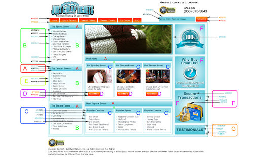 Web Template Recreation - Entertainment