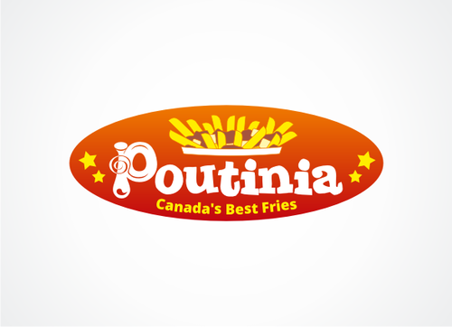 Logo for Poutine French Fries shop (Booth) - Food
