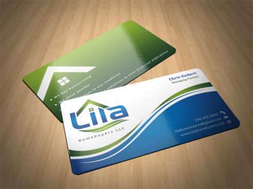 business cards for a real estate investment company - Real Estate