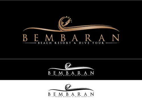 Logo for a island dive resort - Hospitality Industry