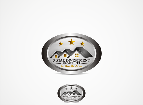 logo for a real estate investment and rental company - Real Estate