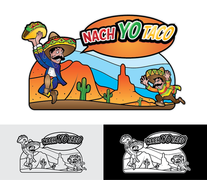 Logo for a Mexican Food Trailer  - Food