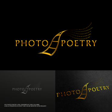 LOGO FOR A GREETING CARD, PHOTOGRAPHY, STOCK PHOTO SITE - Photography