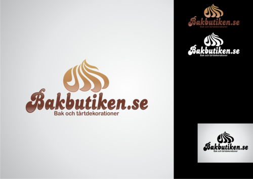 Logo for a cake shop - Food