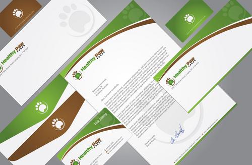 Business Cards and Stationery For Pet Food Company - Animals