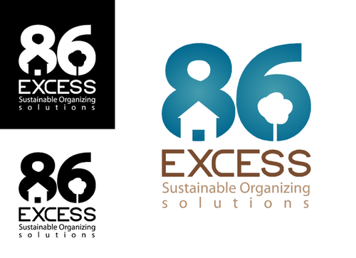 Contemporary Logo for a professional organizer. - Home and Garden